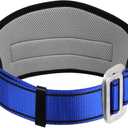 Trsmima Safety Climbing Harness Belt - Positioning Climbing Belt with Waist Pad and 2 D Rings, Personal Portable Safety Belt Kit Protective Equipment