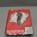 Morph Pilot Costume Men, Fighter Pilot Costume, Aviator Suit, Halloween Costumes Adult, Halloween Costumes Mens (Large)