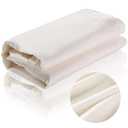 VitalCozy 63'' x 20 yd Unbleached Cotton Muslin Fabric Textile Wide Polyester Cotton Linen Material Embroidery Muslin Quilting Fabric by Yard for Sewing Apparel Painting(Beige)