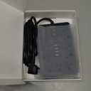 JouleLoom 6 FT Flat Plug Surge Protector Power Strip,11 Multiple AC Outlets with 6 USB Ports (2 USB C), 6 Feet Extension Cord, 1250W/10A, One Touch Switch Button, 17 in 1 Compact powerstrip