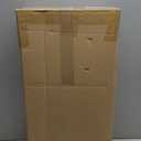 Qunclay 6 Plastic Freezer Organizer Bins with Wheel Set Clear Tall Narrow Kitchen Pantry Organizer Snack Storage Containers for Office Refrigerator(10 x 13.3 x 6.7inches)