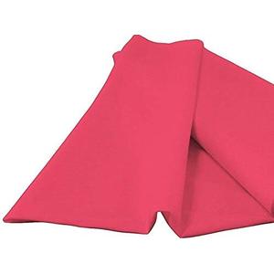 New Creations Fabric & Foam Inc, 60" Wide 100% Polyester Spun Poplin Fabric (Fuchsia, 3 Yards)