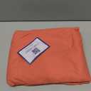 Twin Fitted Bed Sheet - Bottom Single Fitted Sheet Only - Ultra-Soft Hotel Luxury Bedding w/ 8-16 Inch Deep Pockets - Breathable, Cooling & Wrinkle Free - Easy-Care, Fade & Shrink Resistant - Coral