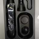 Nose Hair Trimmers for Men,Rechargeable Eyebrow Trimmer 2 in 1 Painless Multifunctional Ear and Nose Hair Trimmer with Dual Edge Blades Portable Design (Black)