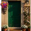 12-Pack Fake Mums Plants Artificial Fall Flowers for Outdoor Indoor Porch Yard Garden Decor, Faux Flower Daisy with Eucalyptus Leaves Boxwood Porch Patio (Daisy-4 Colors Mixed)