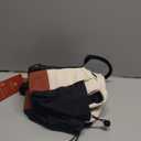 LOVEVOOK Small Gym Bag for Women with Yoga mat Holder, Mini Duffle Bag for Travel with Wet Pocket, Overnight Personal Item Bags, Lightweight Carry on Weekender Duffel for Workout, Dance, Ballet (14.5 inch-Small-2Pcs, Black-White-Brown)