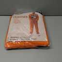 Spooktacular Creations Prisoner Costume Men, Orange Jumpsuit, Jail Inmate Accessories Set, Halloween Costumes for Men 2025 (S)
