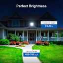 Solar Street Lights Outdoor Waterproof , 6500K 320 Angle Flood light,5730 LED Solar Parking Light with Motion Sensor and Remote Control for Outdoor, Streets, Courtyards, Parking Garages,4 Pack
