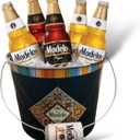 The Tin Box Company Modelo Large Beverage Bucket with Modelo Can Handle