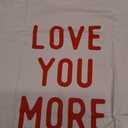Family Valentines Shirts Couples Matching Valentine T-Shirt Love You More Mommy and Me Tee Tops M
