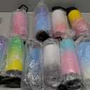 Mimorou 10 Pieces 20 oz Reusable Aluminum Water Bottles Bulk Outdoor Sports Water Bottles Multipack Travel Bottles for Gym, Hiking, Cycling, Camping, Fishing, Snap Lid(Gradient Color)