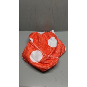 Red White Polka Dot Blanket Soft Lightweight Throw Blankets Cozy Flannel Bed Throws for Sofa Couch Travel Home Room Bedroom Decor Gifts for Women Men Kids 60"x50"