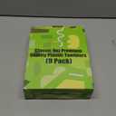 Youngever 9 Pack 9-ounce Plastic Drinking Tumblers, Unbreakable Glasses, Reusable Plastic Cups, Drinking Glasses - NO BPA | Top-rack Dishwasher Safe