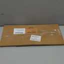 Solino Home Stripe Linen Table Runner 72 Inches Long - 100% Pure Linen Red and Natural Farmhouse Table Runner 14 x 72 Inch for Dining, Dresser, Mothers Day, Spring, Summer