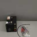 PCP Air Compressor, 4500PSI/30Mpa Scuba Tank Compressor, DC12V/AC120V PCP Airgun Compressor Manual-stop, Oil/Water-Free High Pressure Air Compressor Pump for Paintball, Air Rifle