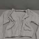 LILLUSORY Womens Cropped Cardigan Sweaters Lightweight Crop Knit Y2k Outfits Fashion Button Up Clothes 2026 (Large, White)