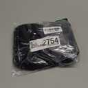 MAGQOO Black Wig with Bang Long Straight Black Wigs for Women Girls Heat Resistant Hight Density Synthetic Wigs (Black)