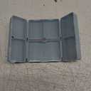 FYY Daily Pill Organizer,7 Compartments Portable Travel Pill Case/Box for Purse Pocket to Hold Vitamins,Cod Liver Oil,Supplements and Medication-SkyBlue, [Folding Design]