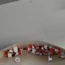 Blulu 200 Pieces Christmas Light Hooks Self Adhesive Cable Clips Stick on Wire Clips Cord, Holiday Christmas Light Hooks for Xmas Hanging Lights Home Decoration Outdoor Roof, Roof Ridge Line, Fence