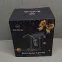 birdsnap PAV-Bird Feeder with Camera,2K HD with 64GB Card, AI Identify Smart Bird House Cam Solar Panel,Live Stream,Motion Detection,Auto Record Video for Backyard Outdoors,Ideal Gift for Bird Lover (Red)