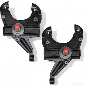 2.5" Drop Spindles, Front Lowering Knuckle Kit Compatible with 1973-1987 Chevy C10 - Fits 1" Thick Rotors 2WD ONLY, # M0117K11-1, M0117K11-2