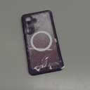 Hekodonk for Galaxy S26 Plus Case Magnetic,[Compatible with Magsafe][Built-in Tempered Glass Screen Protector] [Glitter Card] Full Body Bling Case for Samsung Galaxy S26 Plus,Amethyst Purple