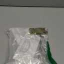 Patio Sliding Door Handle Set with Mortise Lock, Key Cylinder and Face Plate, Full Replacement Handle Lock Set Fits Door Thickness from 1-1/2" to 1-3/4", 3-15/16" Screw Hole Spacing, White