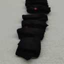 INNERSY Women's High Cut String Bikini Panties Stretchy Sexy Cotton Underwear 6-Pack (Medium, Black)