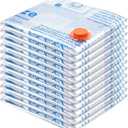 Vacuum Storage Bags 12 Jumbo, Space Saver Sealer Bags, Airtight Compression Bags for Clothes, Pillows, Comforters, Blankets, Bedding