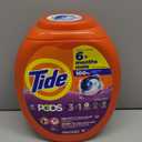 Tide PODS laundry detergent pacs, 3-in-1 Stain Remover, Odor Fighter, Color Protector, 112 Count, HE compatible, Spring Meadow Scent