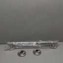 ADA Compliant Grab Bar, 500lbs Weight Support for Bath Safety (12 inch, Brushed Nickel)