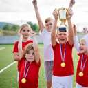 XIPEGPA 24 PCS Winner Awards Medals Gold Silver Bronze Award Medals with Neck Ribbon Medal Bulk 2 Inch for School Class Awards Competitions Sport Party