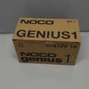 NOCO GENIUS1: 1A 6V/12V Smart Battery Charger  Automatic Maintainer, Trickle Charger & Desulfator with Overcharge Protection & Temperature Compensation  for Lead-Acid & Lithium Batteries