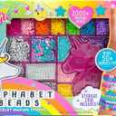Just My Style DIY Bracelet Making Kit with 2000+ Beads, Storage Case & Instructions