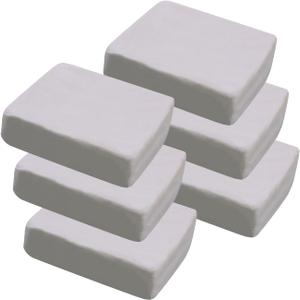 6 lb White Natural Air-Dry Clay;Ideal for Wheel Throwing,Hand Building,Sculpting;Great for All Skill Levels;Whiteware Clay