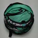 Portable Cat Playpen, 8-Rod Reinforced Kitten Dog Playpens, Foldable Play Pen for Indoor Cats Enclosed Pet Puppy Doggy Outdoor, Collapsible Tent Kennel Cage House(32"x24"x22") (Green)