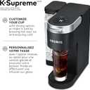 Keurig K-Supreme Coffee Maker, Single Serve K-Cup Pod Coffee Brewer, With MultiStream Technology, 66 Oz Dual-Position Reservoir