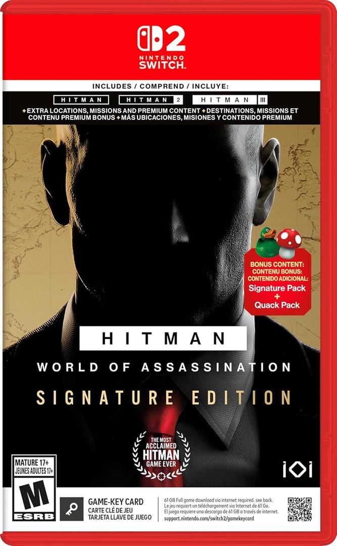 Hitman: World of Assassination Signature Edition - Nintendo Switch 2