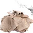 DECOHS 2 Pound Burlap Bee Smoker Fuel Jute Burlap Smoker Fuel for Beekeeping Easy to Light Hive Smoker Fuel, Long Continuous Burn, Produces Light, Cool Smoke