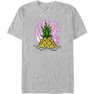 NEFF Men's Short Sleeve Round Neck T-Shirt with Pineapple Print (Medium)