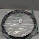 PINCTROT Large Size Bling Comfy Steering Wheel Cover with Jumbo Crystal Rhinestones, Anti-Slip Diamond Leather, 15.5-15.75 Inch (Light Green)