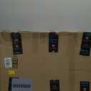 HVAC Premium 18'' x 24'' [Duct Opening] Flat Stamped Steel Return Air Grille - Sidewall and Ceiling - HVAC Vent Duct Cover - White [Outer Dimensions: 19.75''w X 25.75''h]