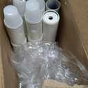 KAMANINA Curtain Rods for Windows 48 to 84 Inches, Adjustable Length Heavy Duty Curtain Rod, 7/8 Inch Decorative Drapery Rods with Modern Finials and Brackets, Ivory White