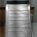 FACHNUO 2 Feet Portable Wheelchair Ramp, Non-Skid Aluminum Handicap Ramps with Handle, Folding Threshold Wheel Chair Ramp for Home Steps, Stairs, Entry, Threshold, Doorways, Scooter, 800LBS Capacity (2FT(Using height 2-6''))