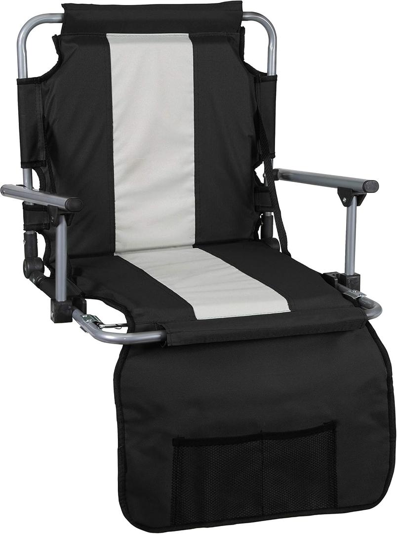 Stansport Folding Stadium Seat (Black)