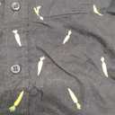 The Children's Place Baby Boys' and Toddler Poplin Short Sleeve Button Down Shirt (3T, Navy Carrots)