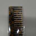 Hair Detangling Comb, Large Cellulose Acetate Wide Tooth Comb for Wet and Dry, Women's Thick Curly Wavy Hair (Tortoise Shell)