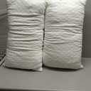 Shredded Memory Foam Pillows for Sleeping,Bed Pillows King Size Set of 2 Pack Cooling Adjustable,Good for Side and Back Sleeper with Washable Removable Cover (White)