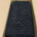 Muddy Mat | Super Absorbent Door Mat Indoor, Microfiber Quick Dry Chenille Entryway Rug, Non-Slip Front Door Mat, Indoor Mats for Entryway, Machine Washable Pet Rug, Black 36"x60"