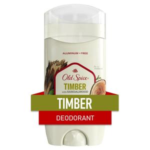 Old Spice Fresher Collection Invisible Solid Men's Deodorant, Timber, 3 Ounce, 4 Pack